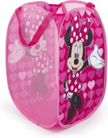 Disney Minnie Maus Pop-up-Korb – Herzen, 80L – Für Wäsche oder Spielzeug