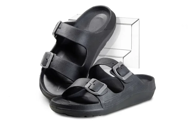 Wolken-Sandalen RelaxVital in Schwarz (Größe 39) - B-Ware