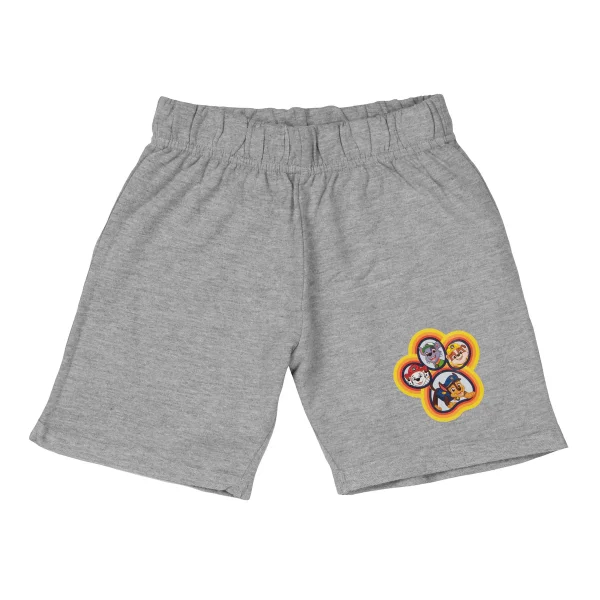 Paw Patrol - Shorts für Jungen Kinder kurze Hose Trainingshose Bermuda Grau Gr.122/128