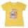 Paw Patrol T-Shirt für Mädchen Skye & Everest - You Make me Smile mit Glitterprint Oberteil kurzärmlig Gelb Gr. 122/128