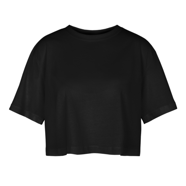 Frauen Oversized Cropped T-Shirt