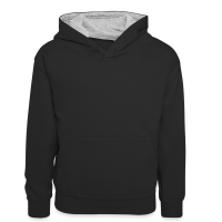 Kinder Kontrast-Hoodie