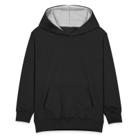 Kinder Kontrast-Hoodie