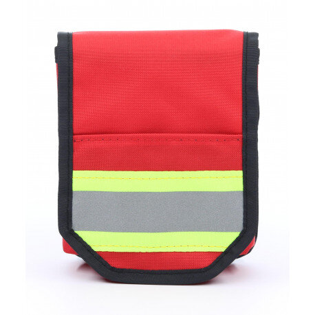 Schreibzeugtasche High-Vis für Plattenträger Vulcan Minimal High-Vis - Rot