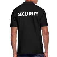 Männer Poloshirt - Security