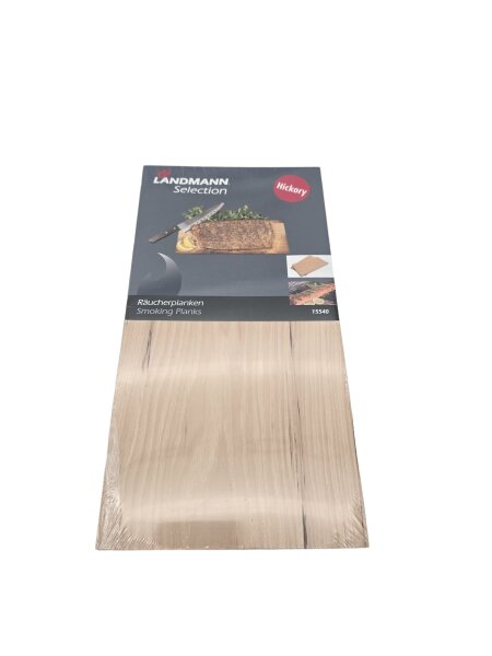 Landmann Selection Räucherplanken Hickory – Für Einzigartiges Grillvergnügen