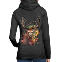 Frauen Hoodie - Hirsch