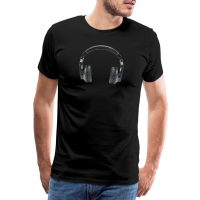 Herren T-Shirt - Kopfhörer