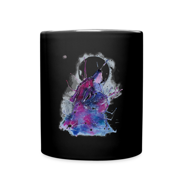 Tasse - Wolf/Mond Tasse einfarbig