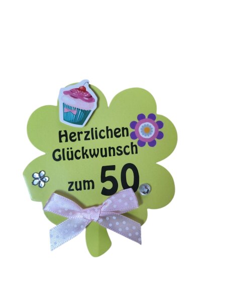 Glückwunsch 50 Jahre